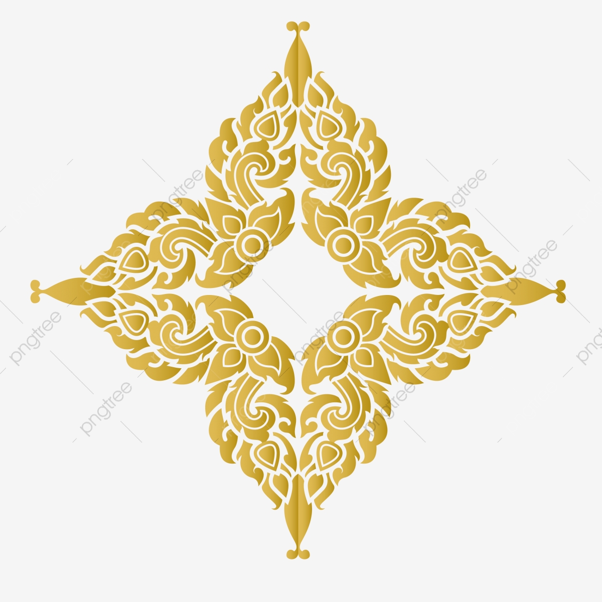 1200x1200 Thai Pattern Vector, Th Pattern, Exotic Png And Vector