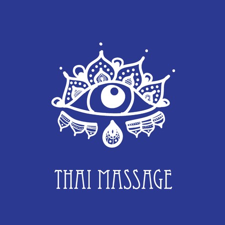 450x450 Thai Massage Icon Thai Massage Illustration Thai Massage Vector