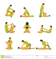 217x232 Thai Massage Vector Thia Massage
