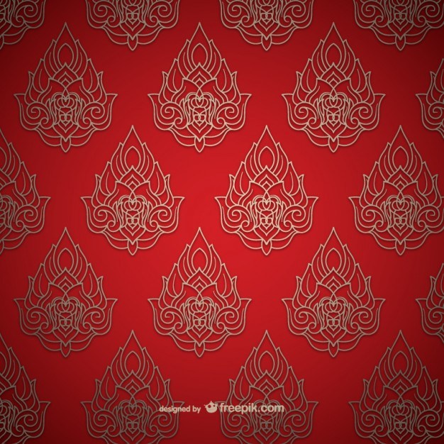 626x626 Thai Pattern Free Vector