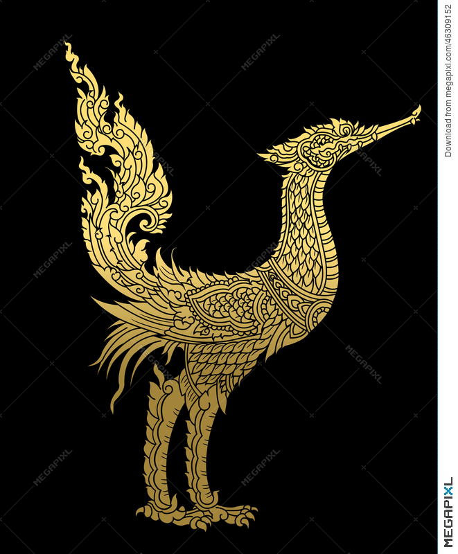 661x800 Thai Pattern Vector Illustartion Illustration