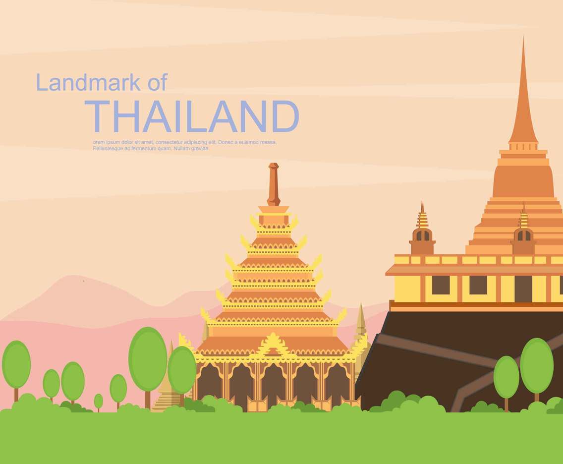 1136x936 Free Thai Illustration Vector Art Graphics