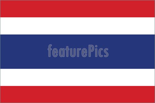 Thailand Flag Illustration 500x333 Thailand Flag Illustration