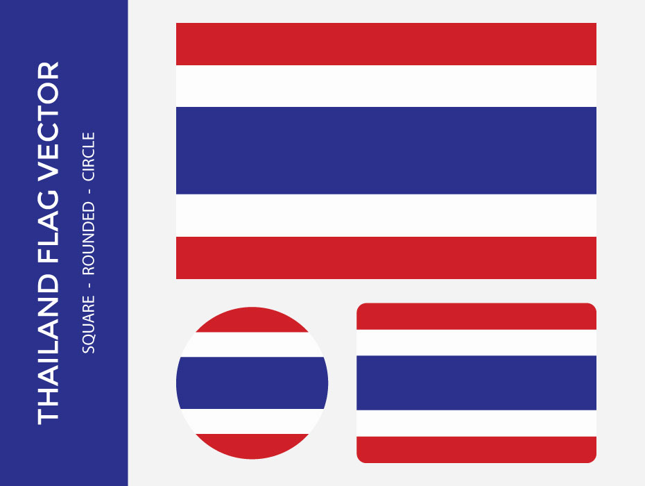 Thailand Flag Vector Frebers 930x700 Thailand Flag Vector Frebers