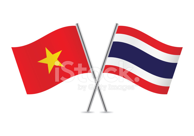 Thailand And Vietnamese Stock Vector 626x440 Thailand And Vietnamese Stock Vector