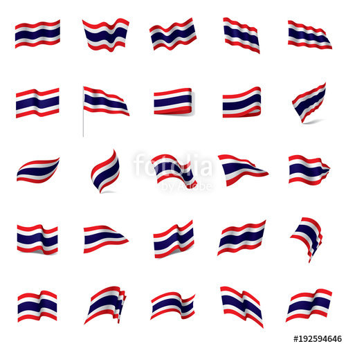 Thailand Flag, Vector Illustration Stock Image And Royalty Free 500x500 Thailand Flag, Vector Illustration Stock Image And Royalty Free