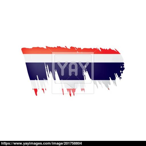 Thailand Flag, Vector Illustration On A White Background Vector 512x512 Thailand Flag, Vector Illustration On A White Background Vector