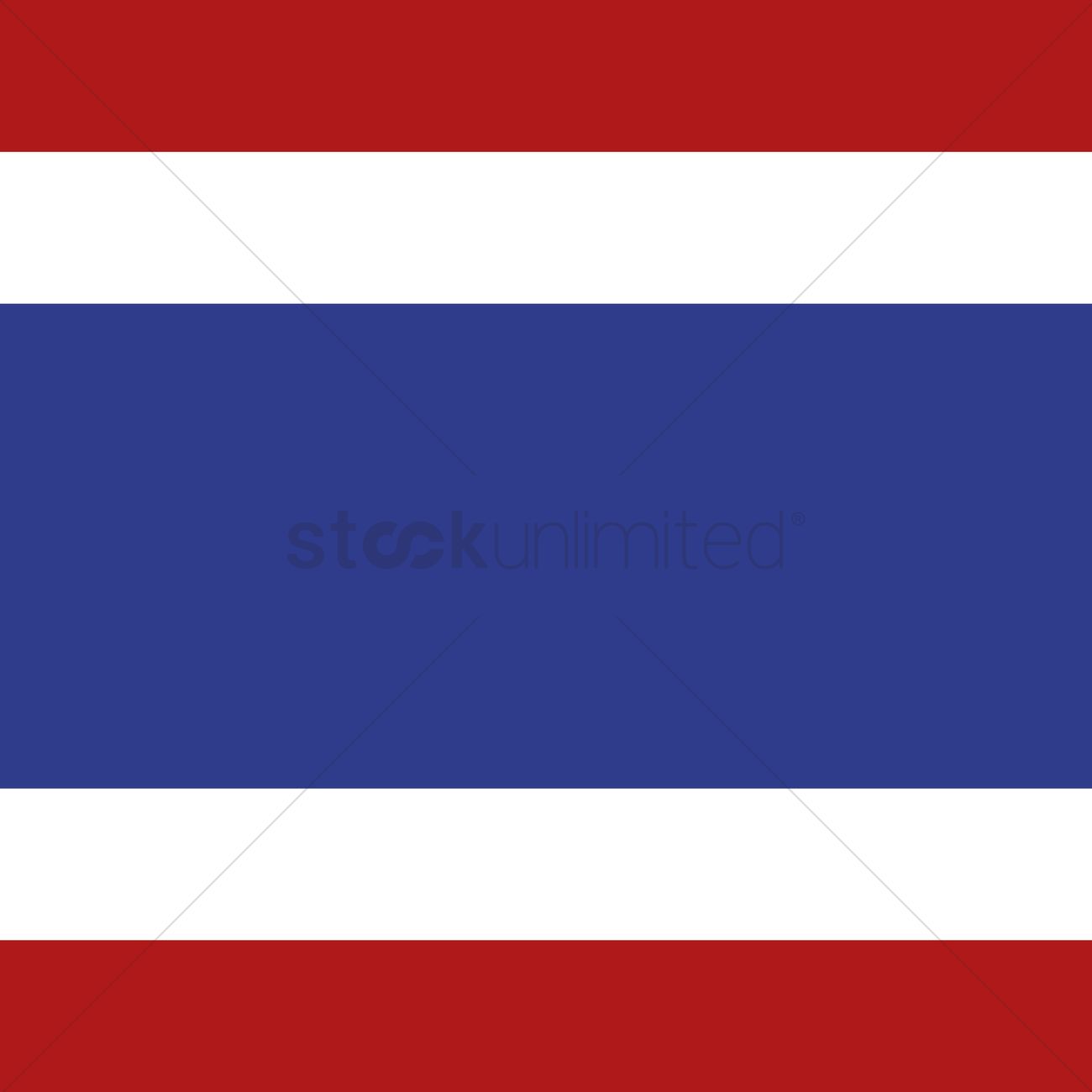 Thailand Flag Vector Image 1300x1300 Thailand Flag Vector Image