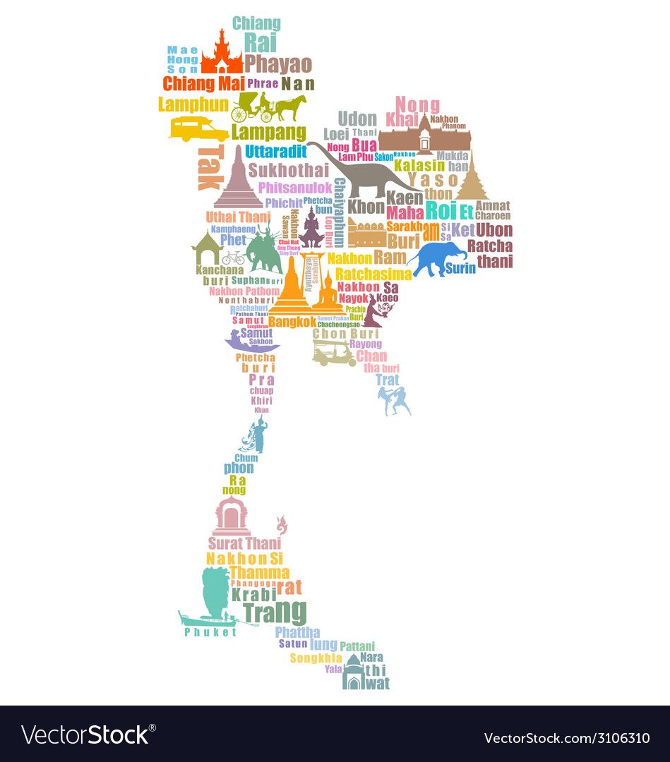 949x1080 In Thai Place, Map Vector