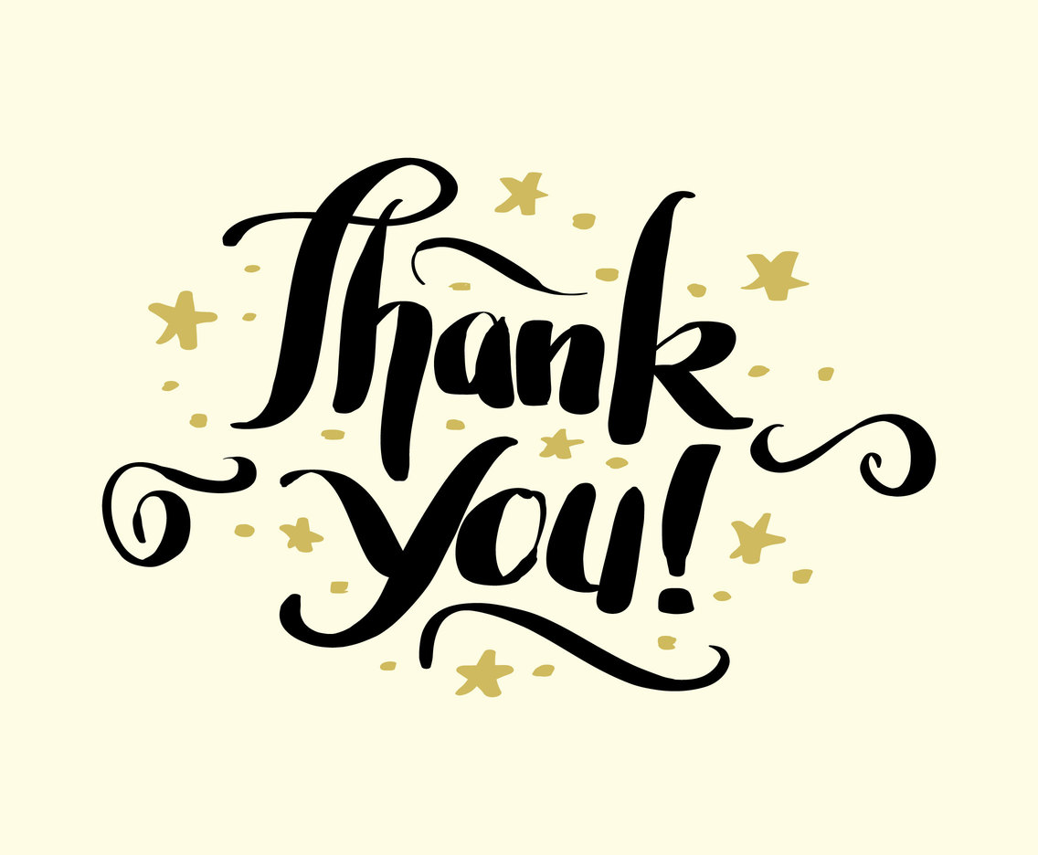 1136x936 Thank You Hand Lettering Vector Vector Art Graphics
