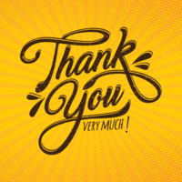 200x200 Thank You Free Vector Art