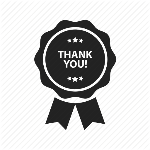 512x512 Drawing Thank You Vector