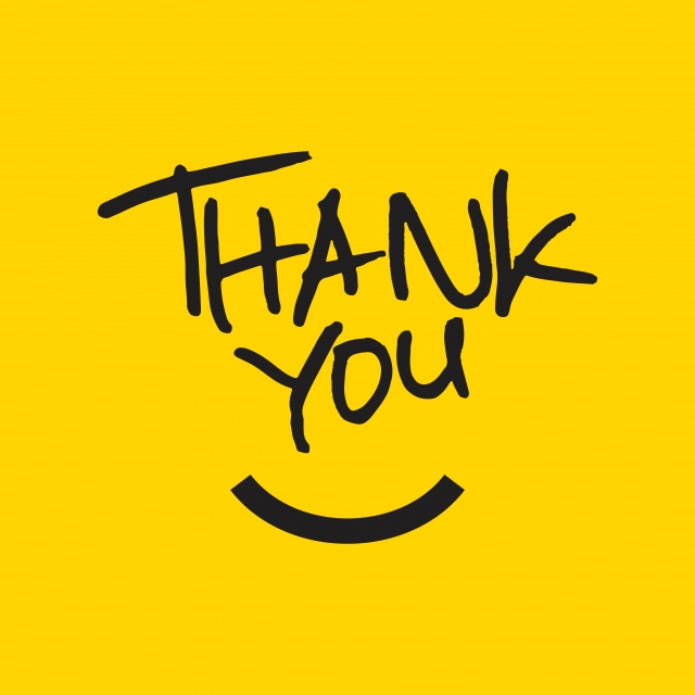 640x640 Thank You Vector Template Design Illustration, Illustration, You