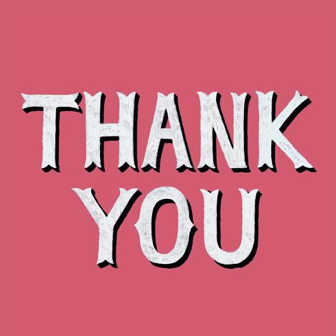 Handwritten Style Of Thank You Typography 490x490 Handwritten Style Of Thank You Typography