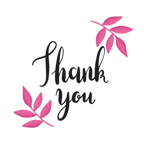 Thank You Vector Free Download at Vectorified.com | Collection of Thank ...