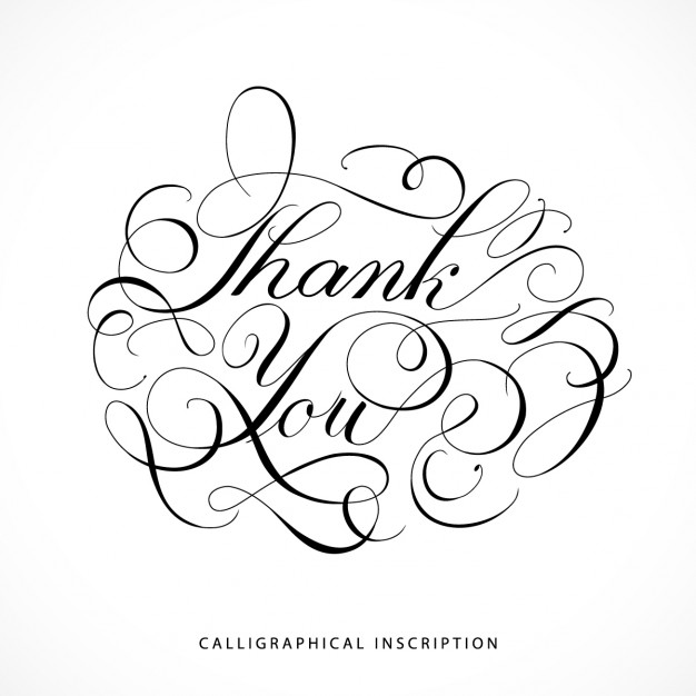 Calligraphical Inscription Thank You Vector Free Download 626x626 Calligraphical Inscription Thank You Vector Free Download