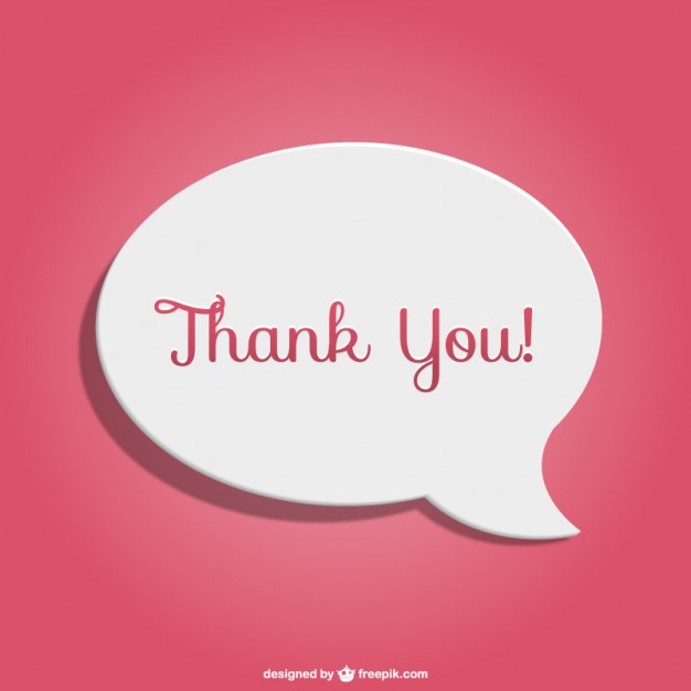 626x626 Thank You Vector With Origami Bird Vector Free Vector Download