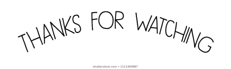 929x280 Vacker Thanks For Watching Card For Social Media Content Vector