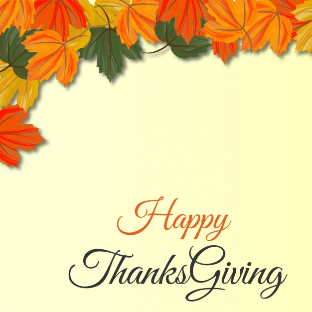 626x626 Thanksgiving Background Design Vector Free Download