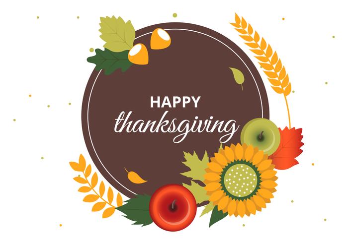 700x490 Free Thanksgiving Vector Background