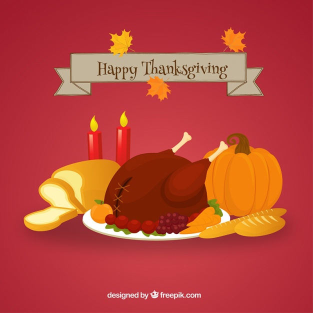 Thanksgiving Dinner Vector at Vectorified.com | Collection of ...