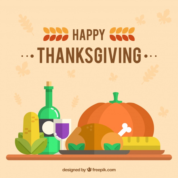 Thanksgiving Dinner Background In Flat Design Vector Free Download 626x626 Thanksgiving Dinner Background In Flat Design Vector Free Download
