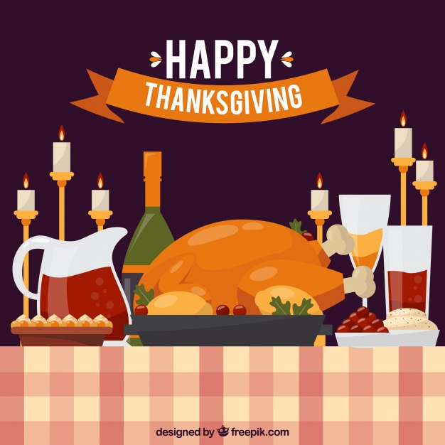 Thanksgiving Dinner Background With Candles Vector Free Download 626x626 Thanksgiving Dinner Background With Candles Vector Free Download
