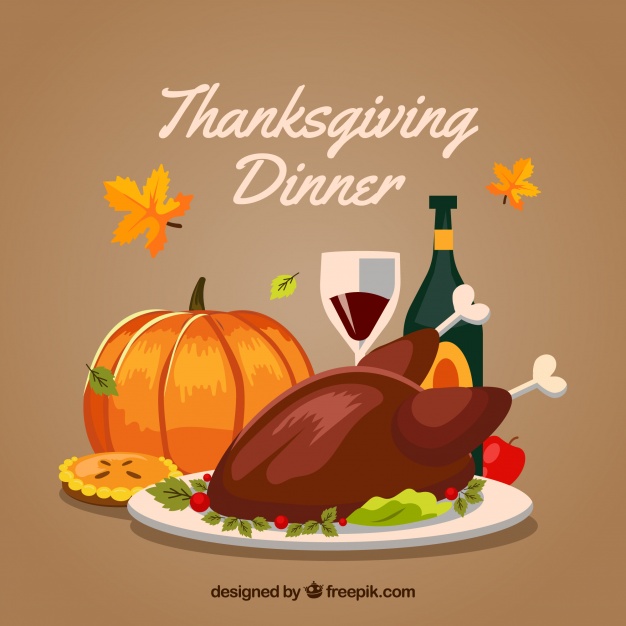 Vintage Background With Thanksgiving Dinner Vector Free Download 626x626 Vintage Background With Thanksgiving Dinner Vector Free Download