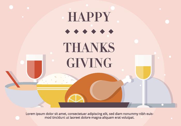Blush Thanksgiving Vector Dinner 700x490 Blush Thanksgiving Vector Dinner