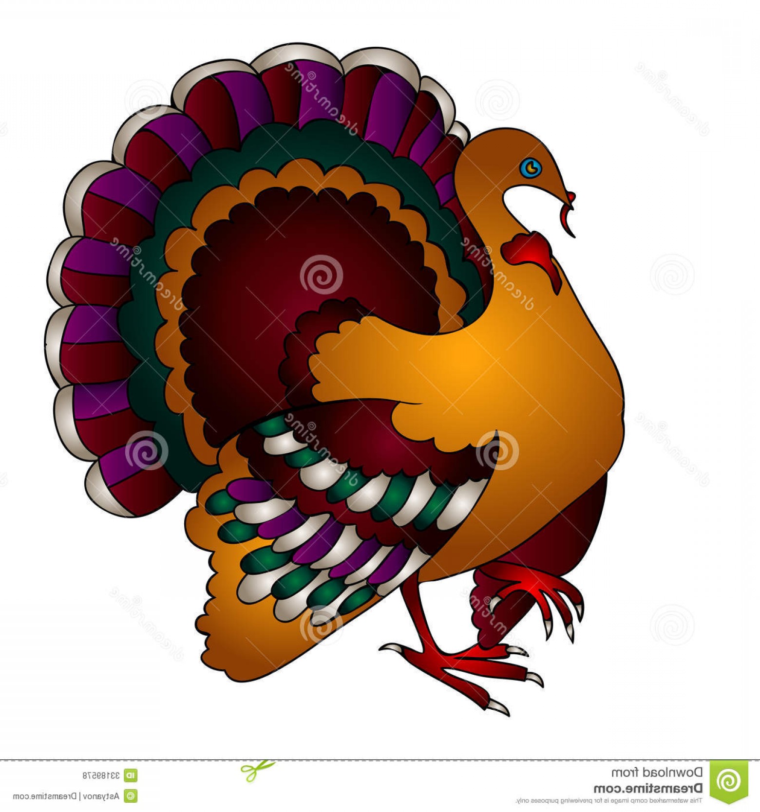 1560x1668 Royalty Free Stock Photos Vector Thanksgiving Turkey Bird Cartoon