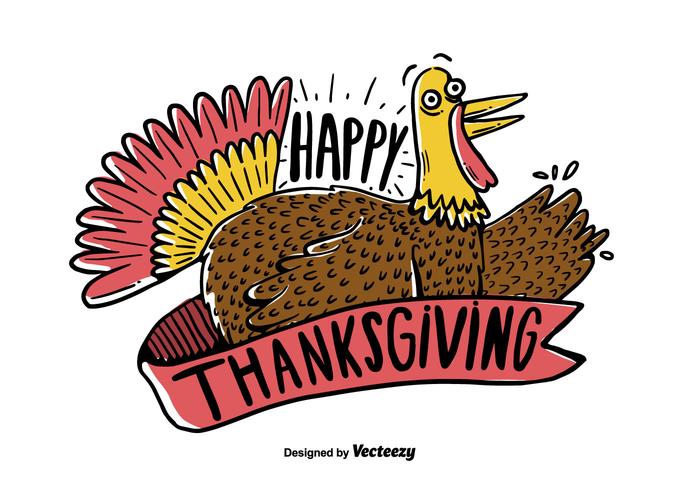 700x490 Thanksgiving Turkey Vector