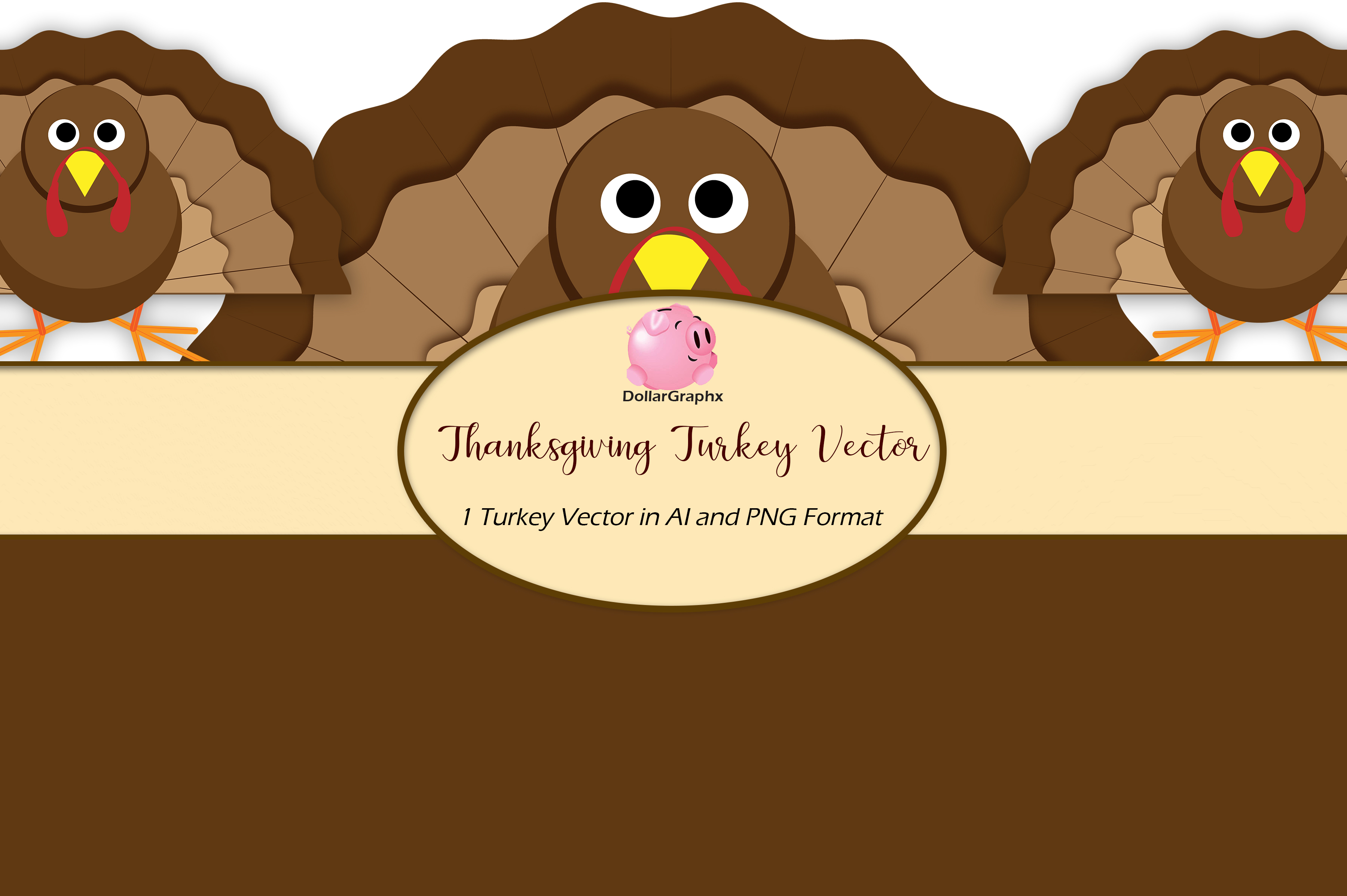 3600x2396 Thanksgiving Turkey Vector And Png Graphic