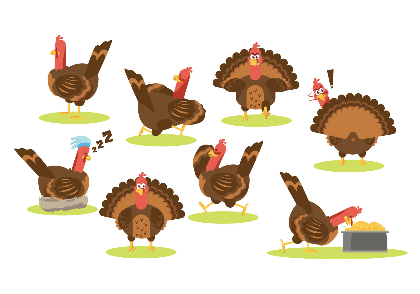 1400x980 Turkey Free Vector Art