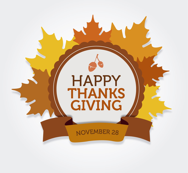 600x552 Happy Thanksgiving Vector Free Vectors Ui Download