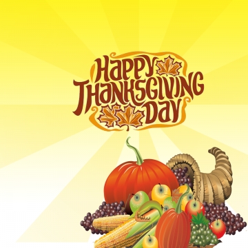 360x360 Happy Thanksgiving Png, Vector, And Clipart With Transparent
