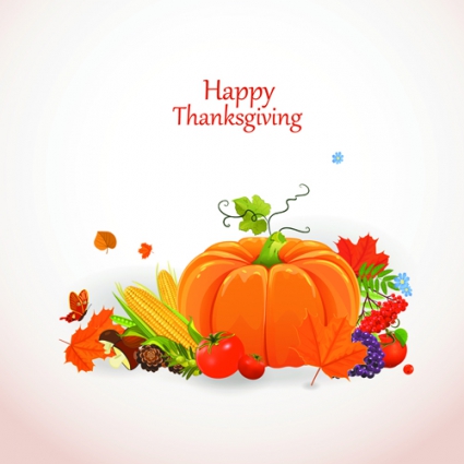 425x425 Happy Thanksgiving Background Design Vector Free Vectors Ui