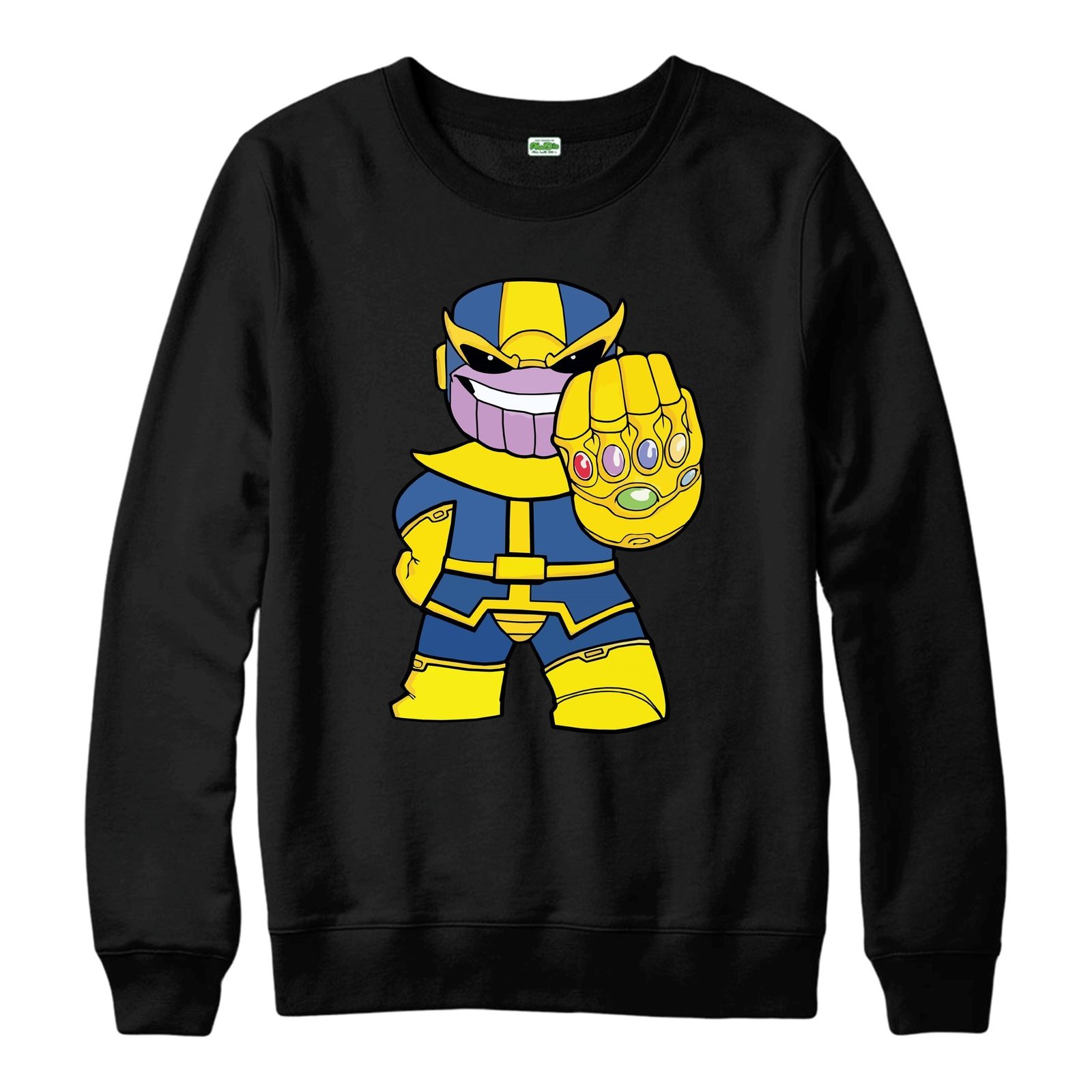 1600x1600 Thanos Vector Cartoon Jumper, Avenger Infinity War Inspired Jumper