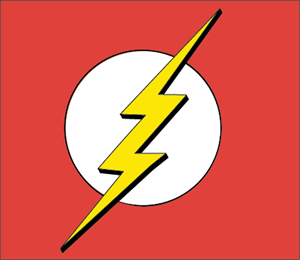 300x260 The Flash Logo Vector
