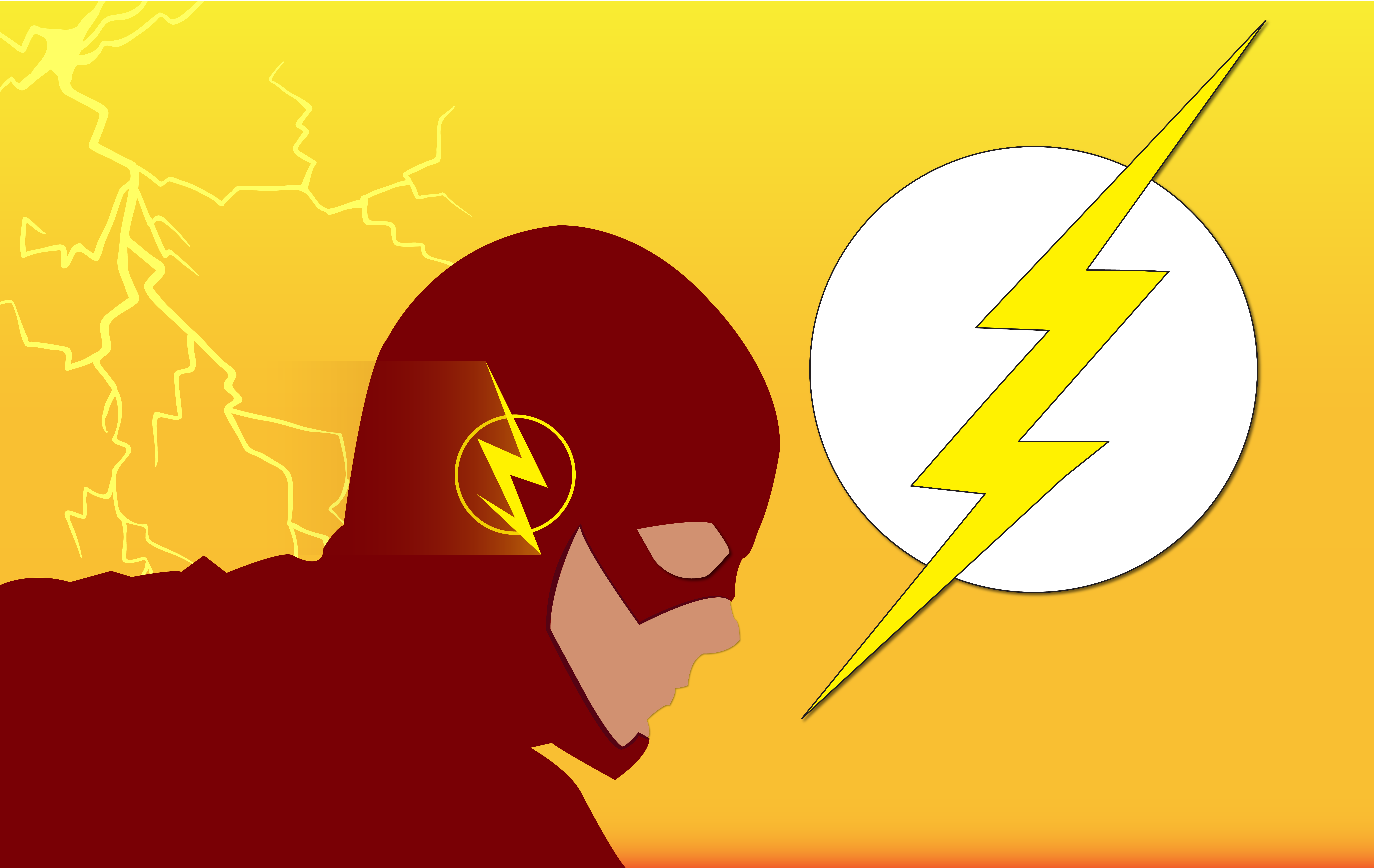 8333x5264 The Flash Vector Art
