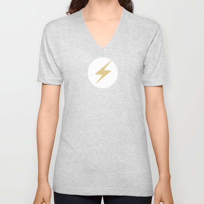 700x700 The Flash Vector Logo Unisex V Neck