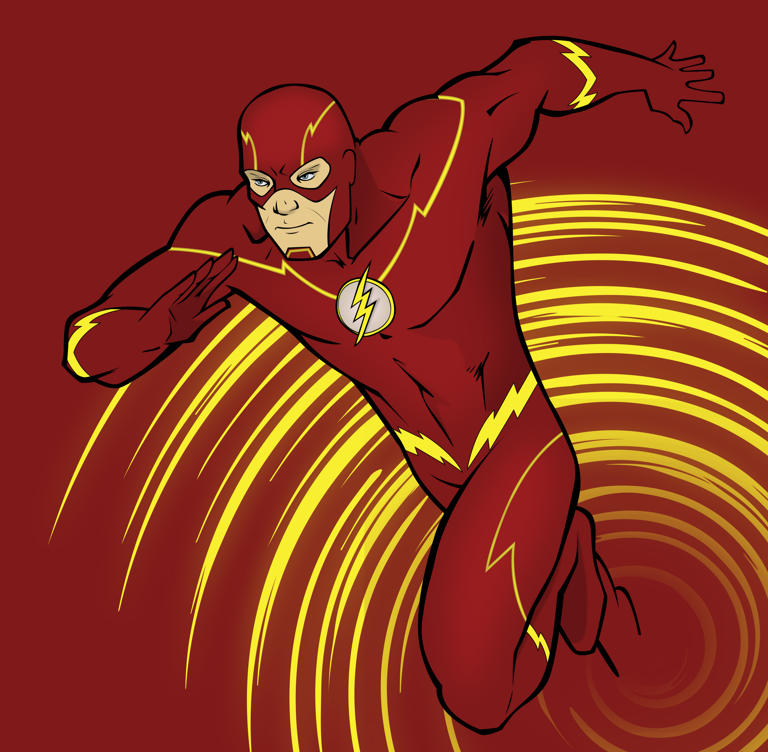 2448x2400 The Flash Cody Rostron
