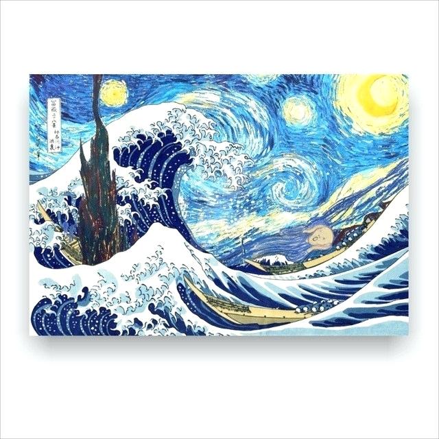 640x640 The Great Wave Off Kanagawa Framed Print Karenpinto