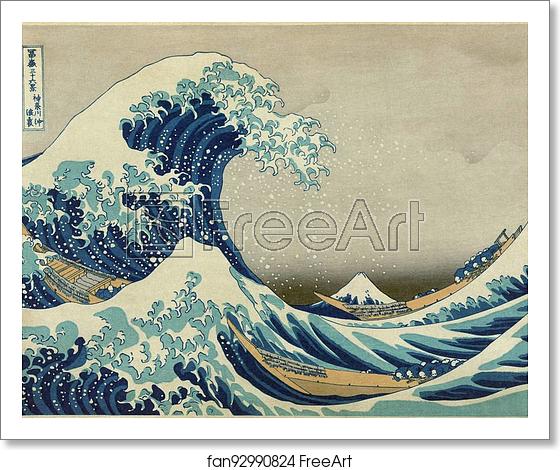 560x470 Free Art Print Of The Great Wave Off Kanagawa