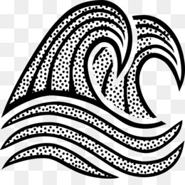 260x260 The Great Wave Off Kanagawa Drawing Wind Wave Line Art