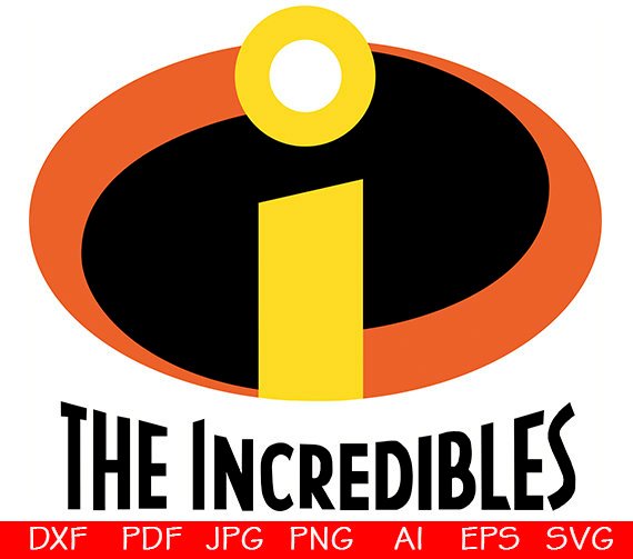 570x503 Incredibles Incredibles Instant Download Logo