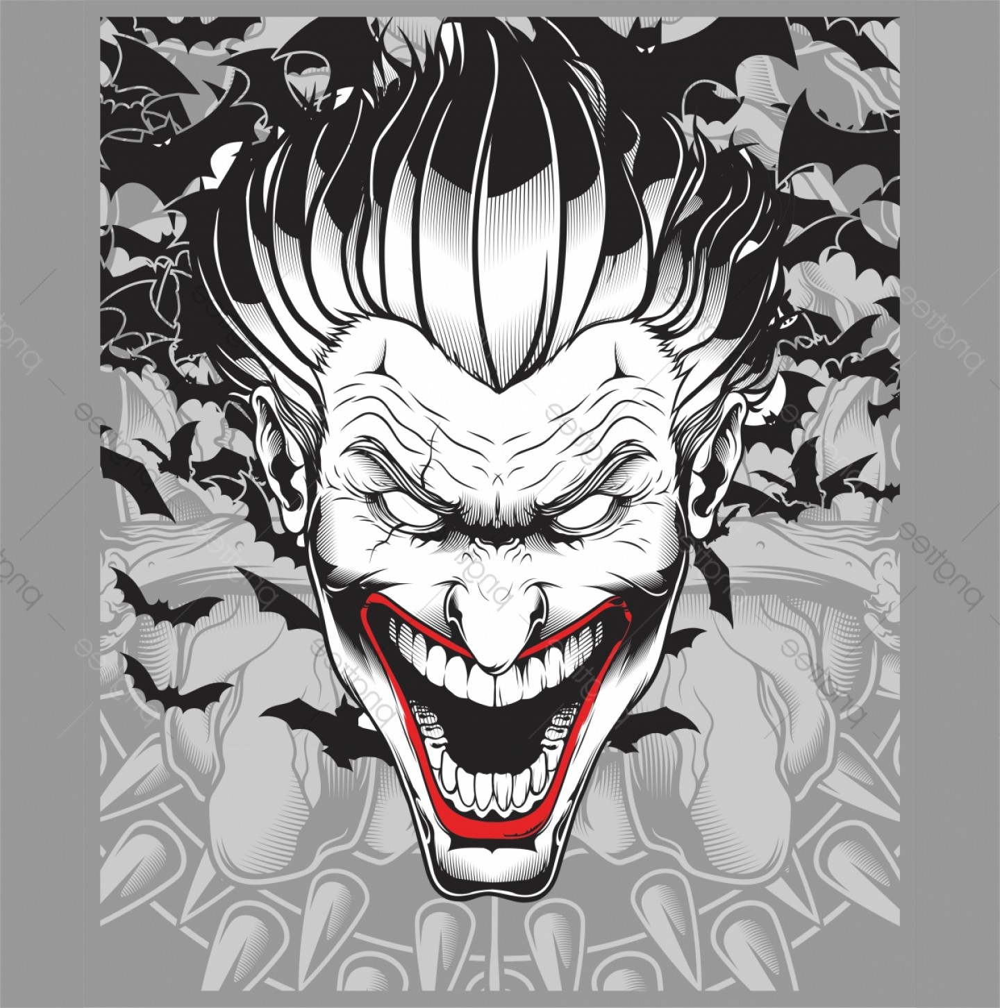 The Joker Vector  at Vectorified com Collection of The 