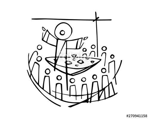 Jesus Christ And Disciples In Last Supper Stock Image And Royalty 500x400 Jesus Christ And Disciples In Last Supper Stock Image And Royalty