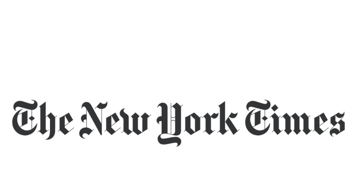700x368 The New York Times Logo Png Vector, Clipart