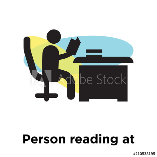 500x500 Person Reading
