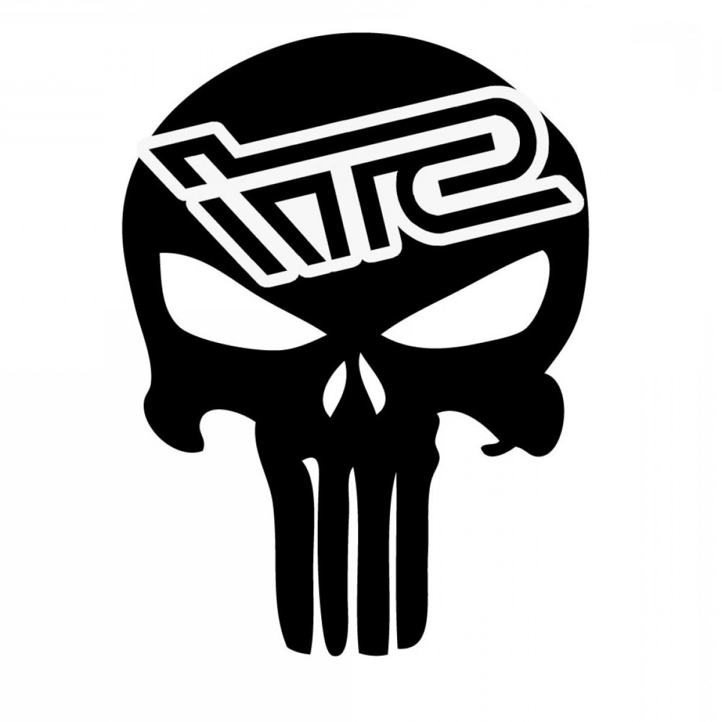 1440x1440 Punisher Blue Line Vector Soidergi
